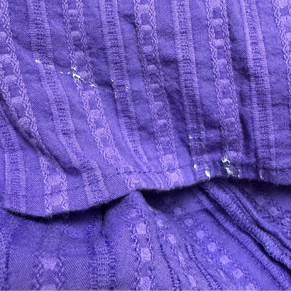 J. Jill Purple Maxi Knit Button-Up Dress - Picture 5 of 6